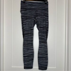 Lululemon black Train Times 7/8 Pant leggings size 8